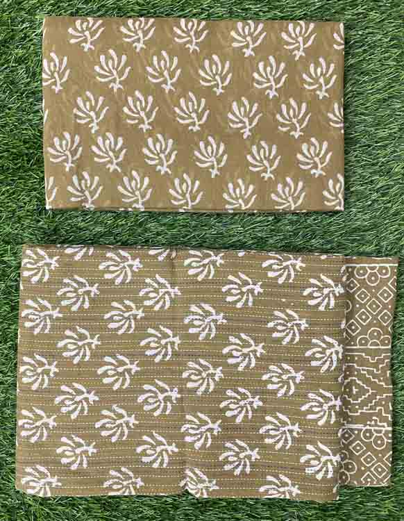 Unstitched Cotton Churidar Materials Set DC351-03