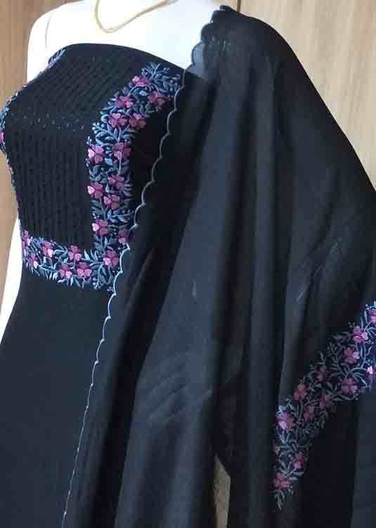 Vichitra Silk Churidar Materials Set DC334-04