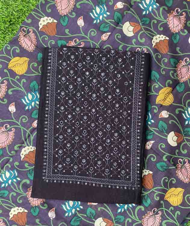 Vichitra Silk Churidar Materials Set DC345-03