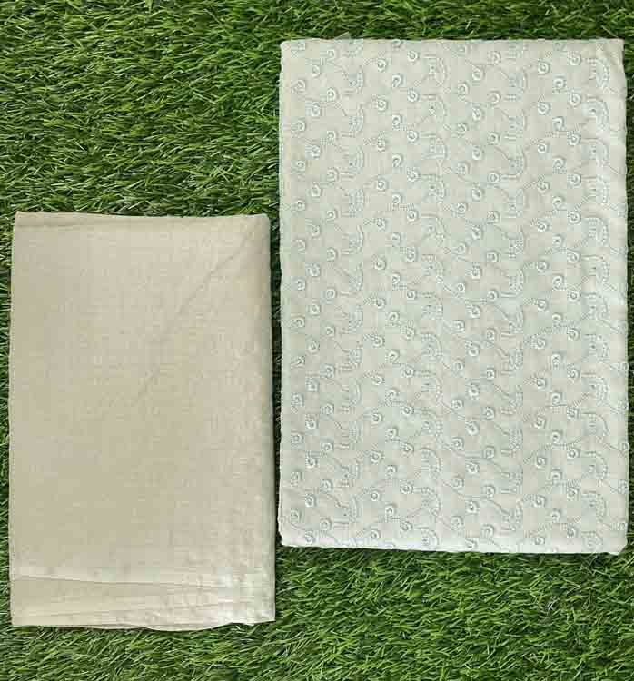 Unstitched Cotton Churidar Materials Set DC385-06