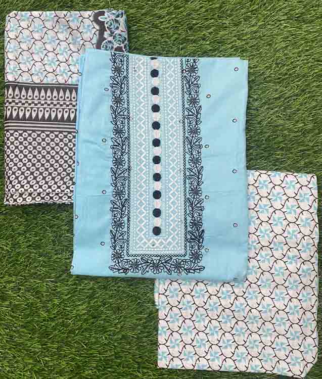 Cotton Churidar Materials Set DC364-01