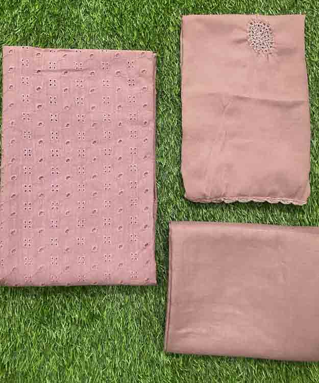 Hakoba Cotton Churidar Materials Set DC367-01