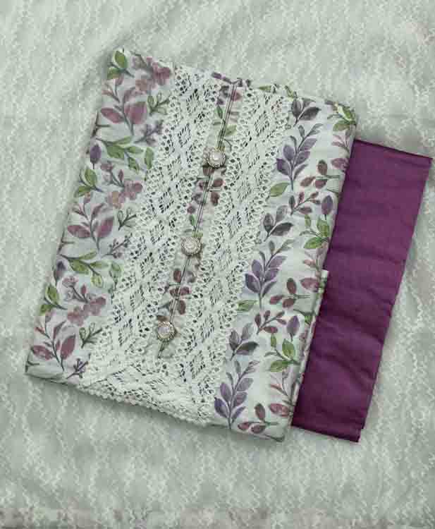 Unstitched Semi Silk Churidar Materials Set DC363-07