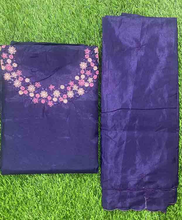 Semi Silk Churidar Materials DC376-01