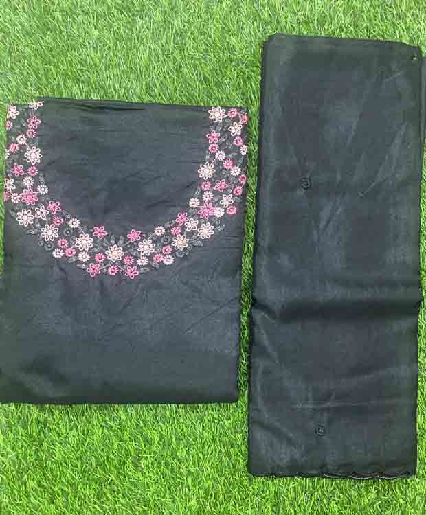 Semi Silk Churidar Materials DC376-03