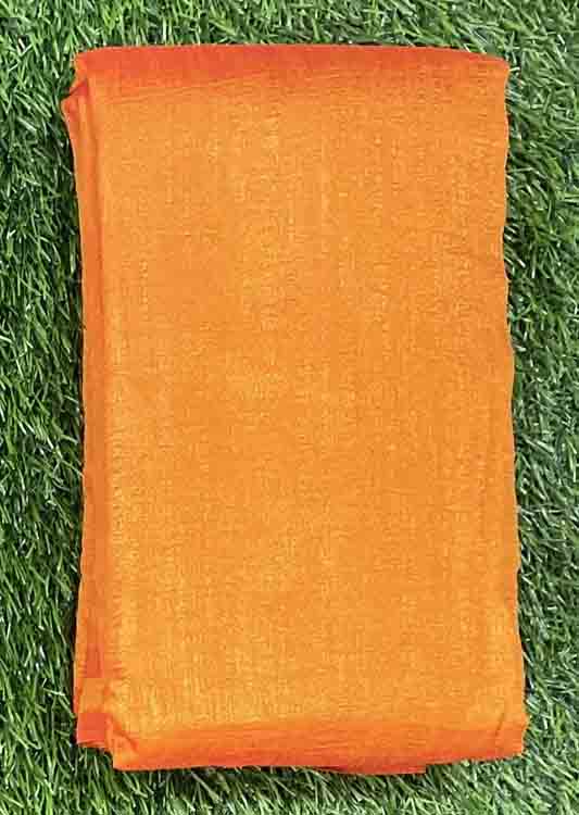 Plain Vichitra Silk Saree DS502-04