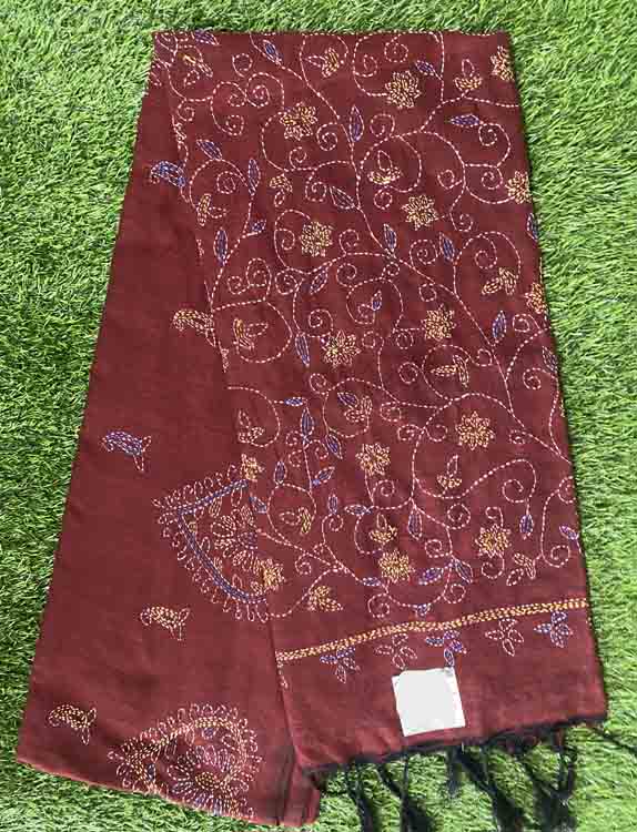Cotton Kantha Work Saree DS498-01
