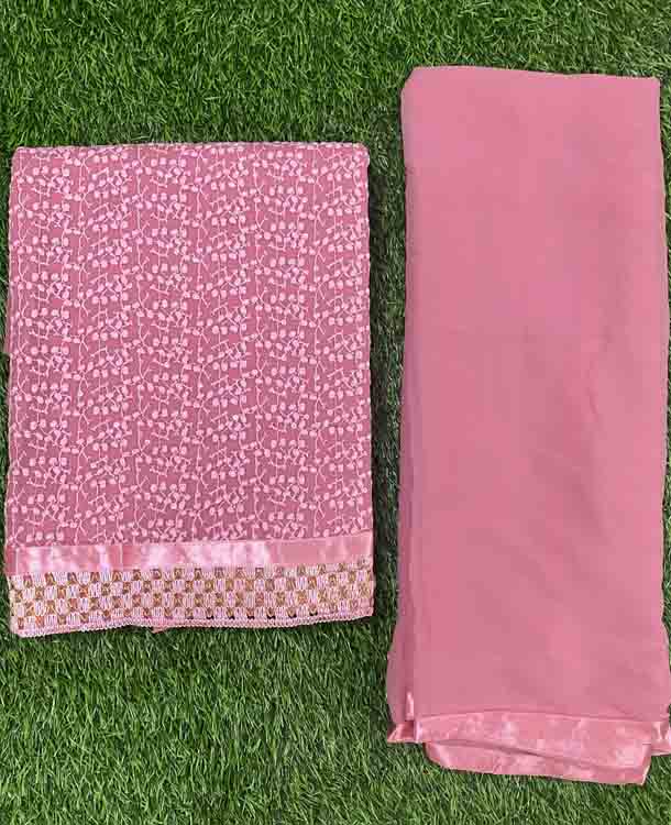 Unstitched Georgette Churidar Materials Set DC386-01