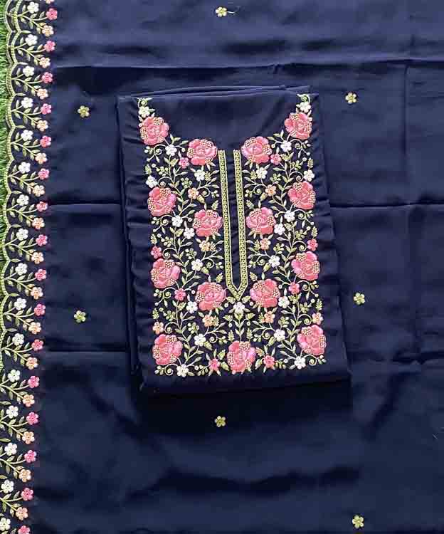 Unstitched Georgette Churidar Materials Set DC419-05