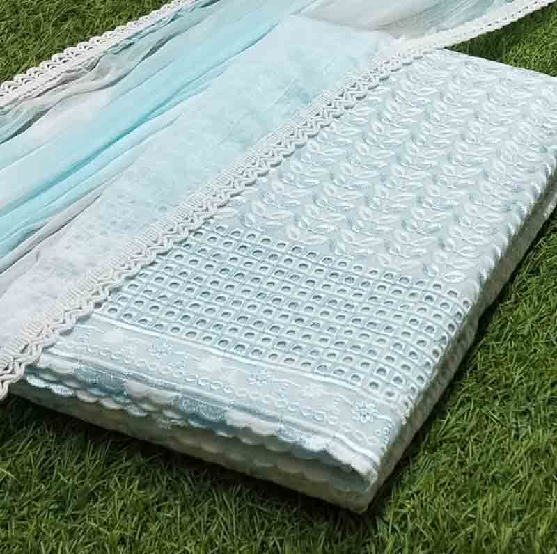 Unstitched Cotton Churidar Set DC423-03