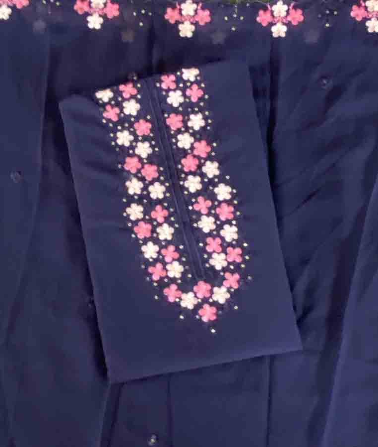 Unstitched Georgette Churidar Materials Set DC440-07