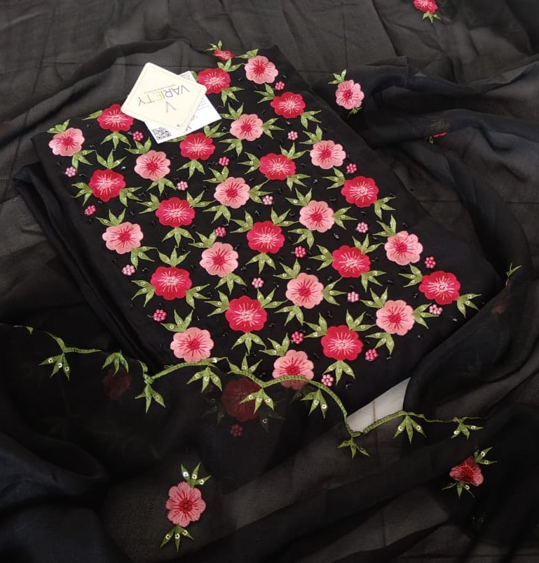 Unstitched Georgette Churidar Set DC429-08