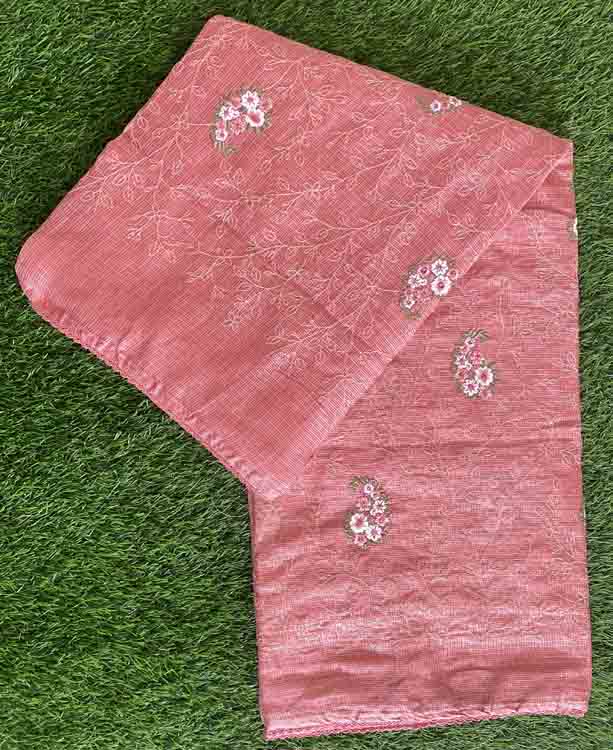 Embroidered Net Kota Saree DS514-09