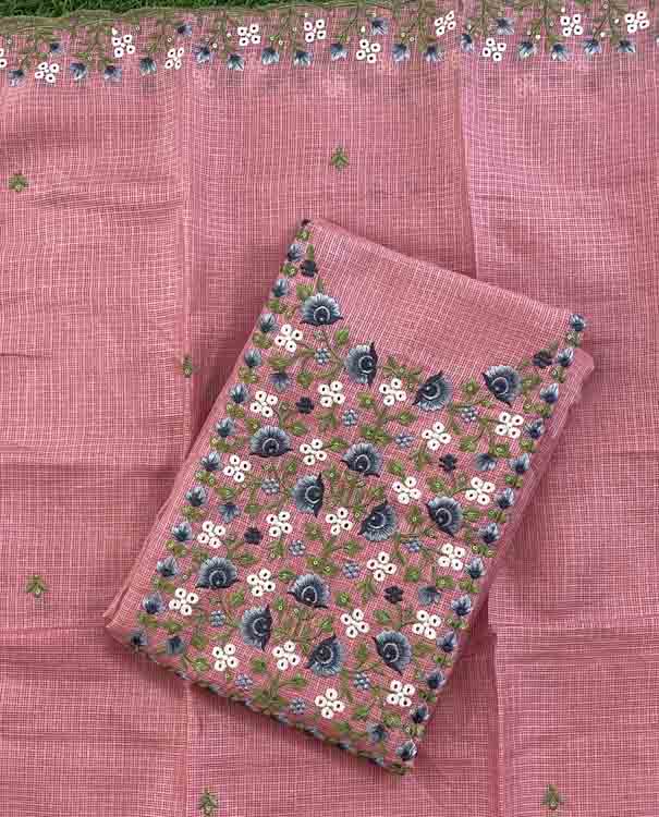 Unstitched Net Kota Churidar Materials Set DC416-02