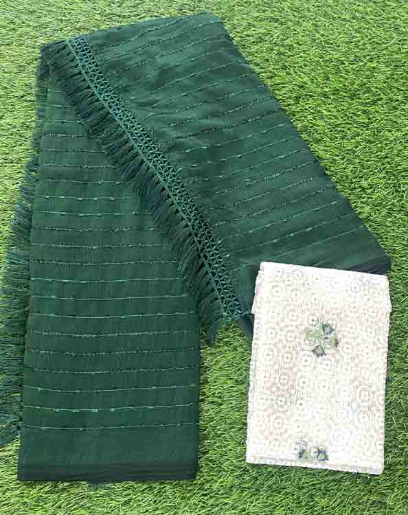 Vichitra Silk Saree with Blouse DS515-03