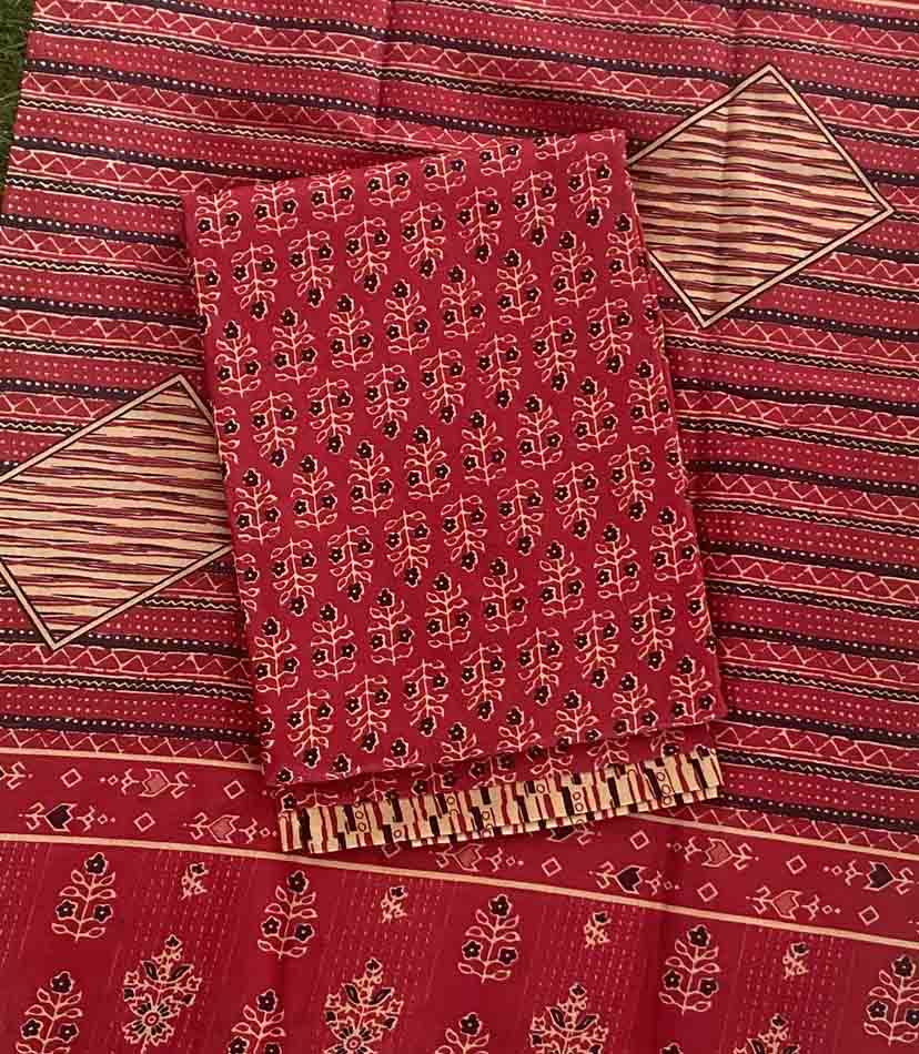 Daily Wear Blended Cotton Churidar Materials Set DC453-03