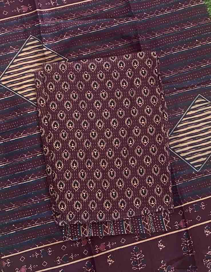 Daily Wear Blended Cotton Churidar Materials Set DC453-05