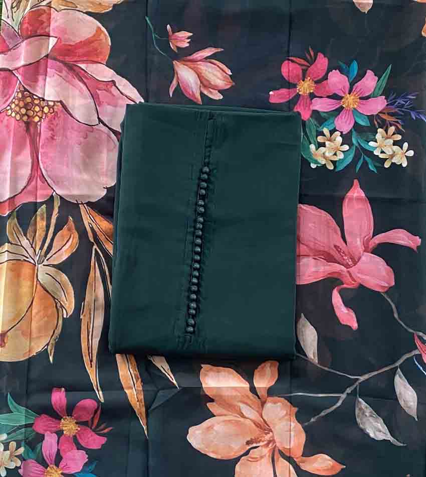 Unstitched Georgette Churidar Materials Set DC459-04