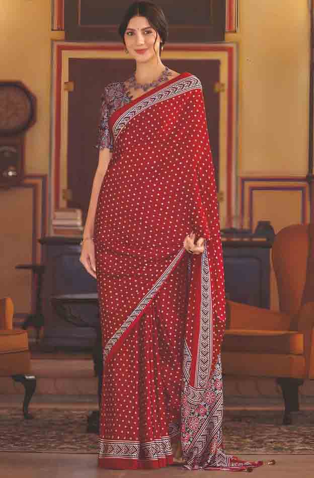 Semi Modal Silk Saree DS547-04