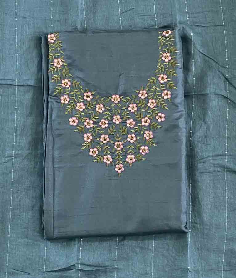Unstitched Semi Silk Churidar Materials Set DC441-03