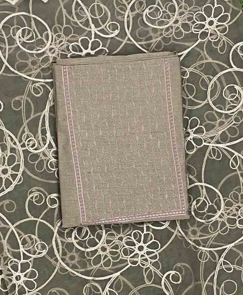 Unstitched Semi Silk Churidar Materials Set DC455-08