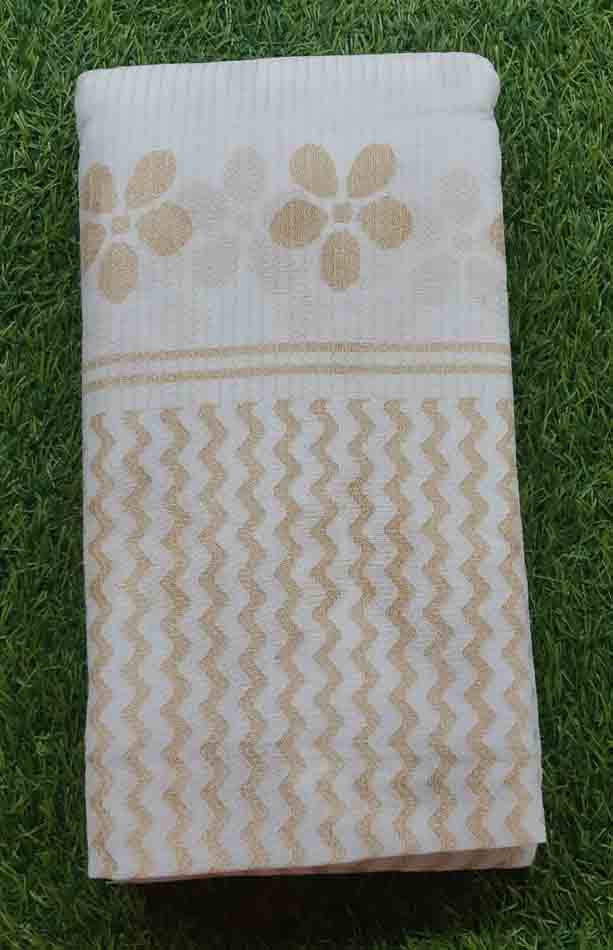 White Gold Tissue Net – Set Saree DS551-06
