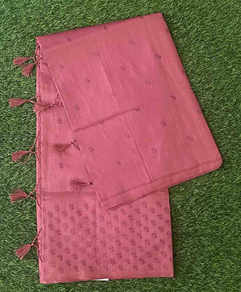Art Silk Saree with Embroidery DS555-04