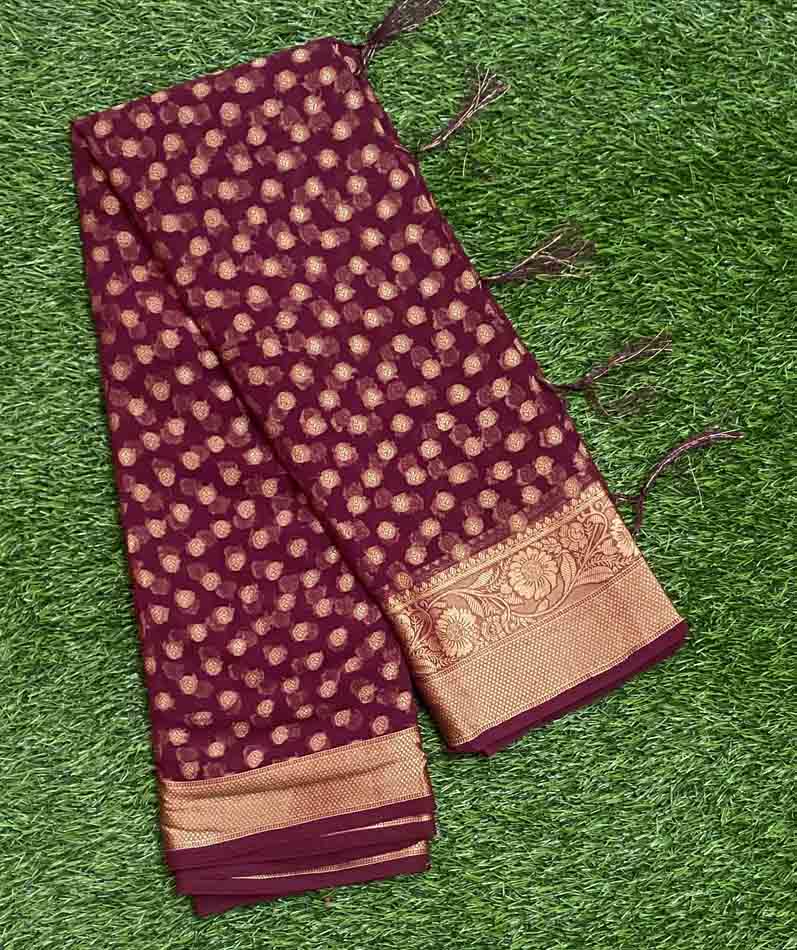 Banarasi Georgette Saree DS571-01