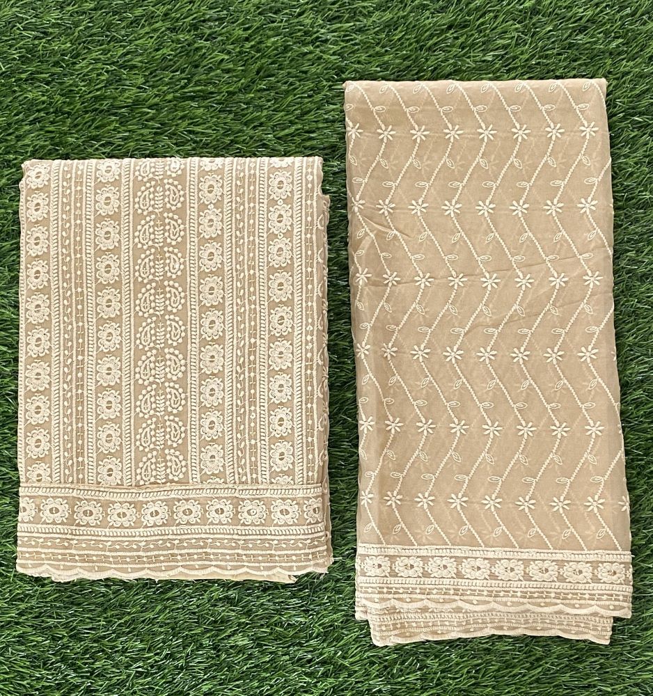 Unstitched Georgette Churidar Materials Set DC489-03