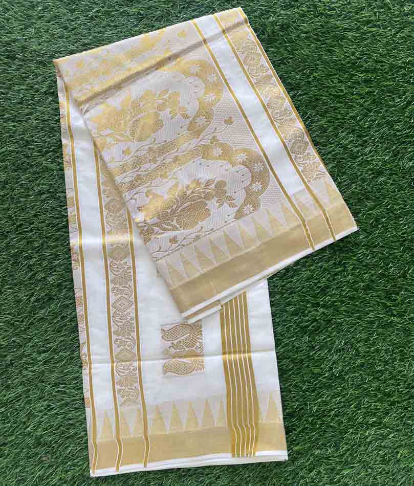 Kerala Set Saree (Cotton Saree) DS557-09