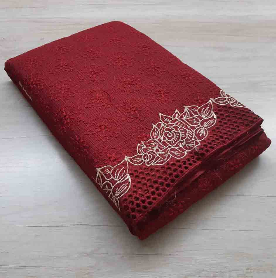 Phulkari Net Kota Cut-work Saree DS647-06