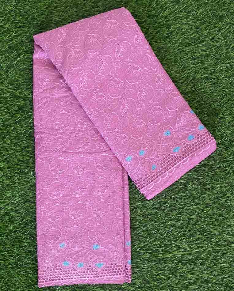 Phulkari Net Kota Cut-work Saree DS558-05