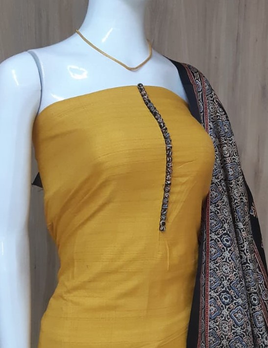 Unstitched Semi Silk Churidar Materials Set DC494-03