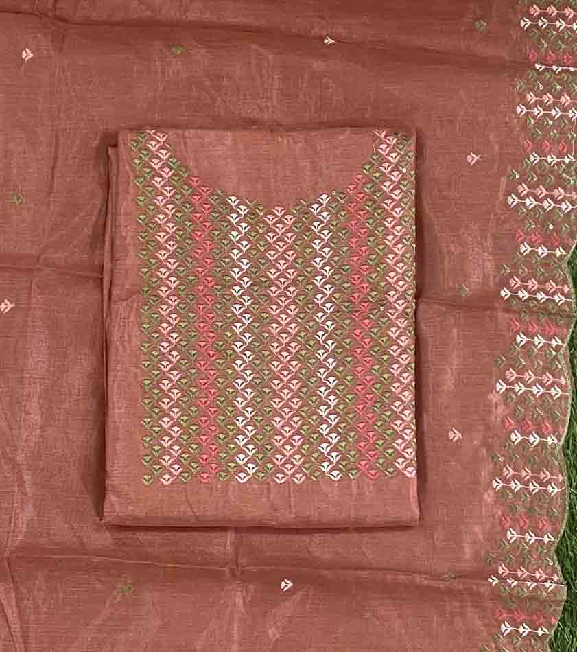 Unstitched Semi Silk Churidar Materials Set DC477-02