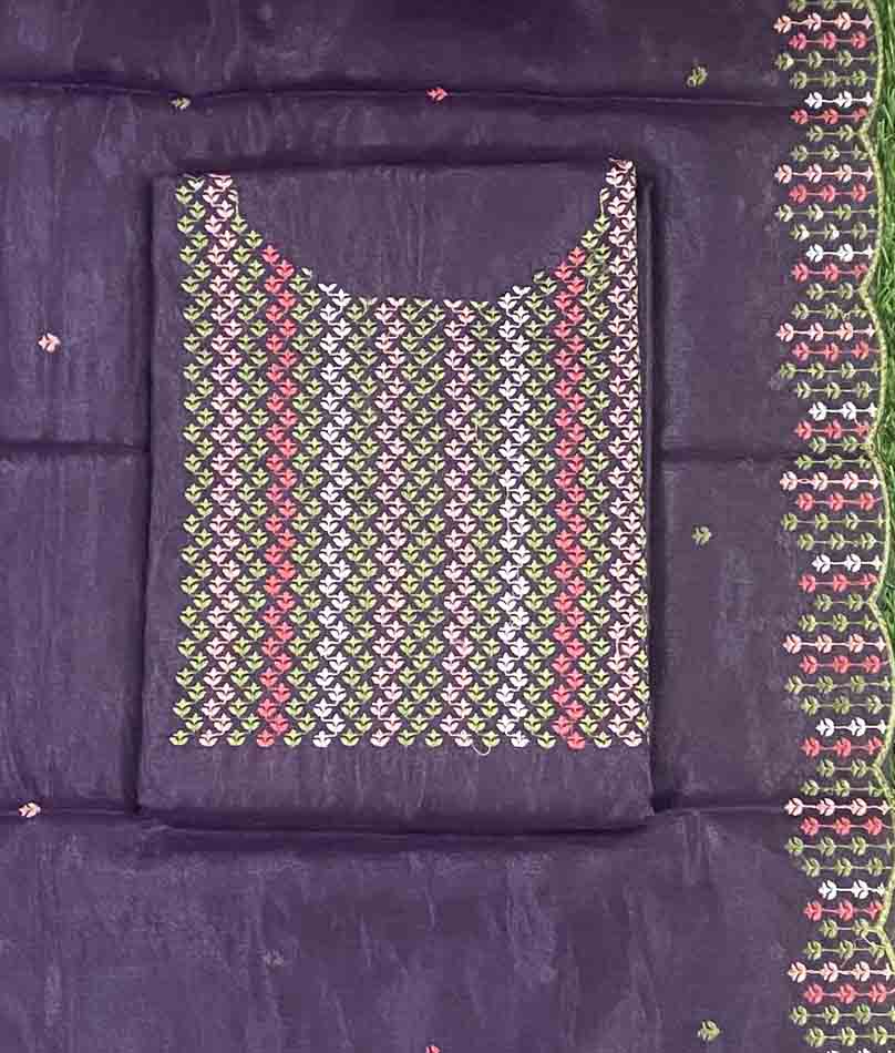 Unstitched Semi Silk Churidar Materials Set DC477-06