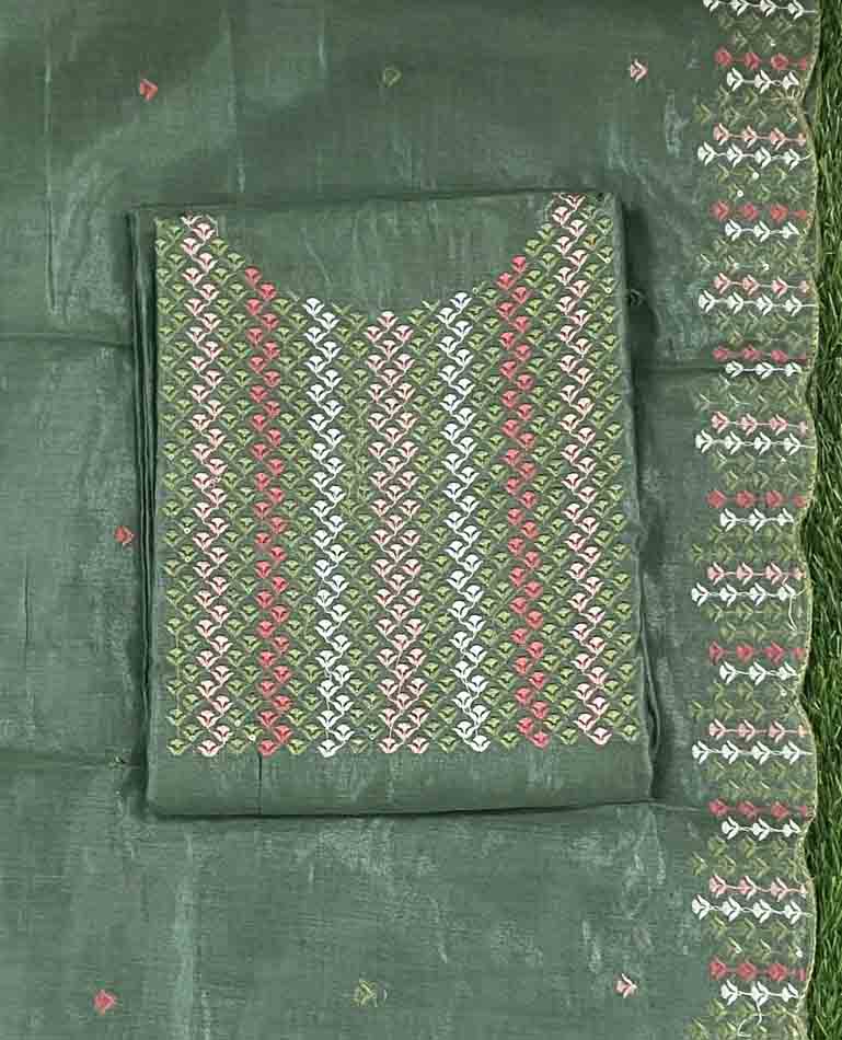 Unstitched Semi Silk Churidar Materials Set DC477-08