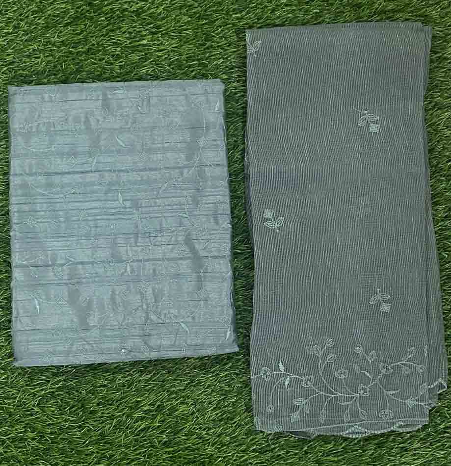 Unstitched Semi Silk Churidar Materials Set DC477-12