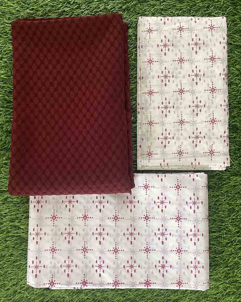 Unstitched Cotton (Blended) Churidar Materials Set DC512-01
