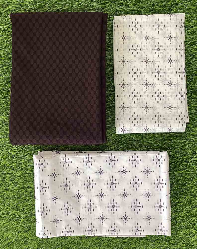 Unstitched Cotton (Blended) Churidar Materials Set DC512-03