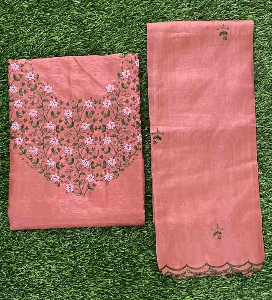 Unstitched Semi Silk Churidar Materials Set DC508-02