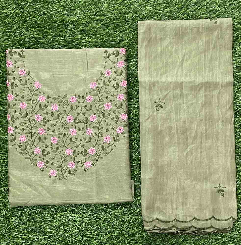 Unstitched Semi Silk Churidar Materials Set DC508-04