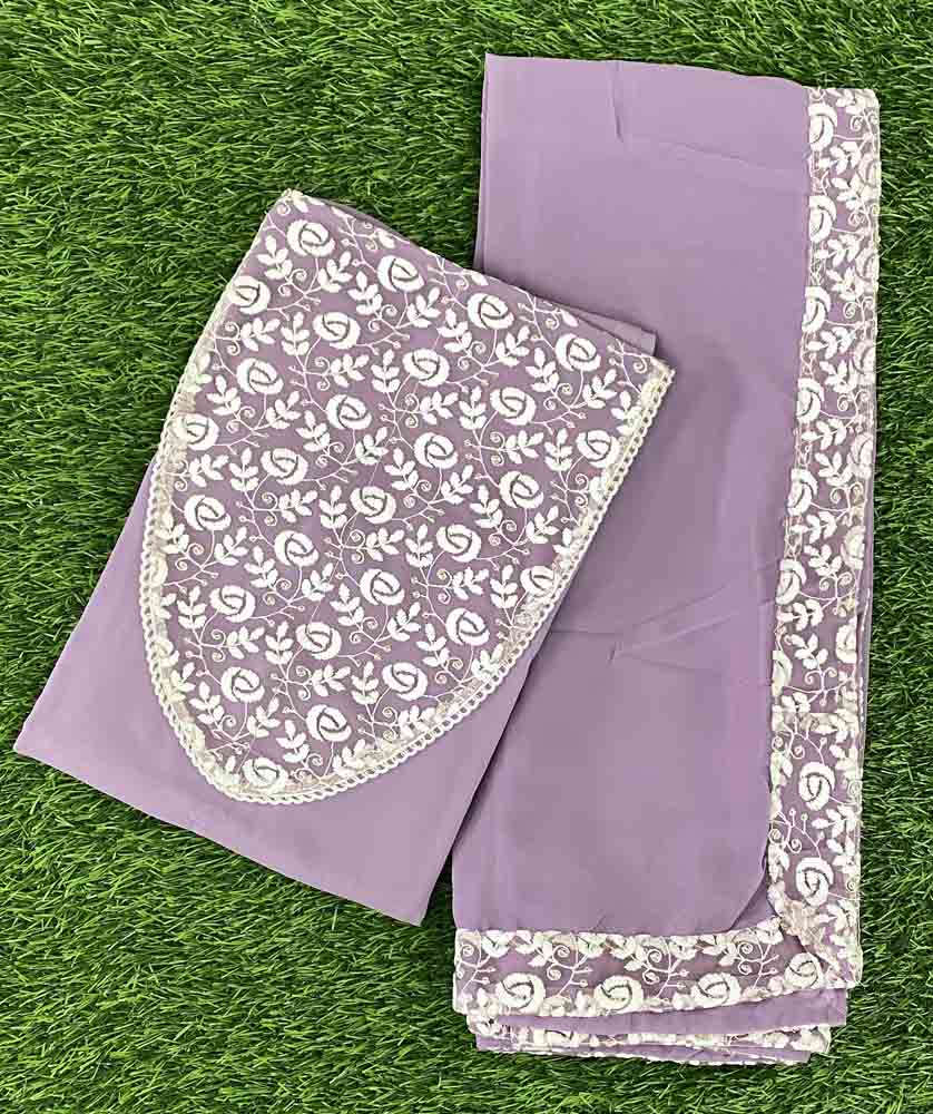 Unstitched Georgette Churidar Materials Set DC500-03