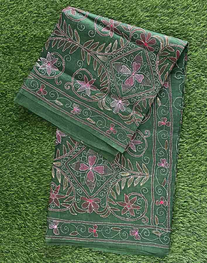 Kantha Work Saree DS590-11