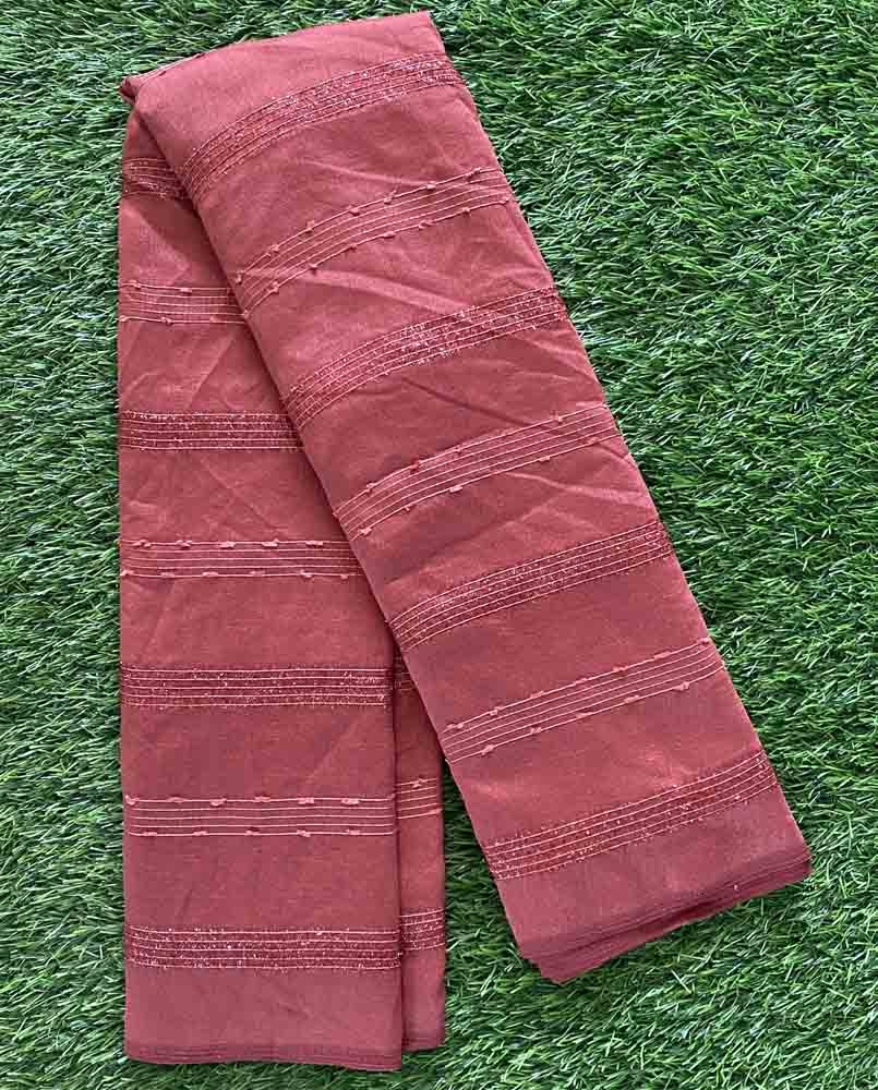 Vichitra Silk Saree with Fur Design DS580-15