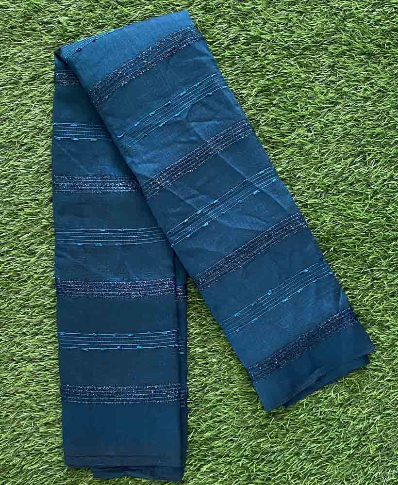 Vichitra Silk Saree with Fur Design DS580-16