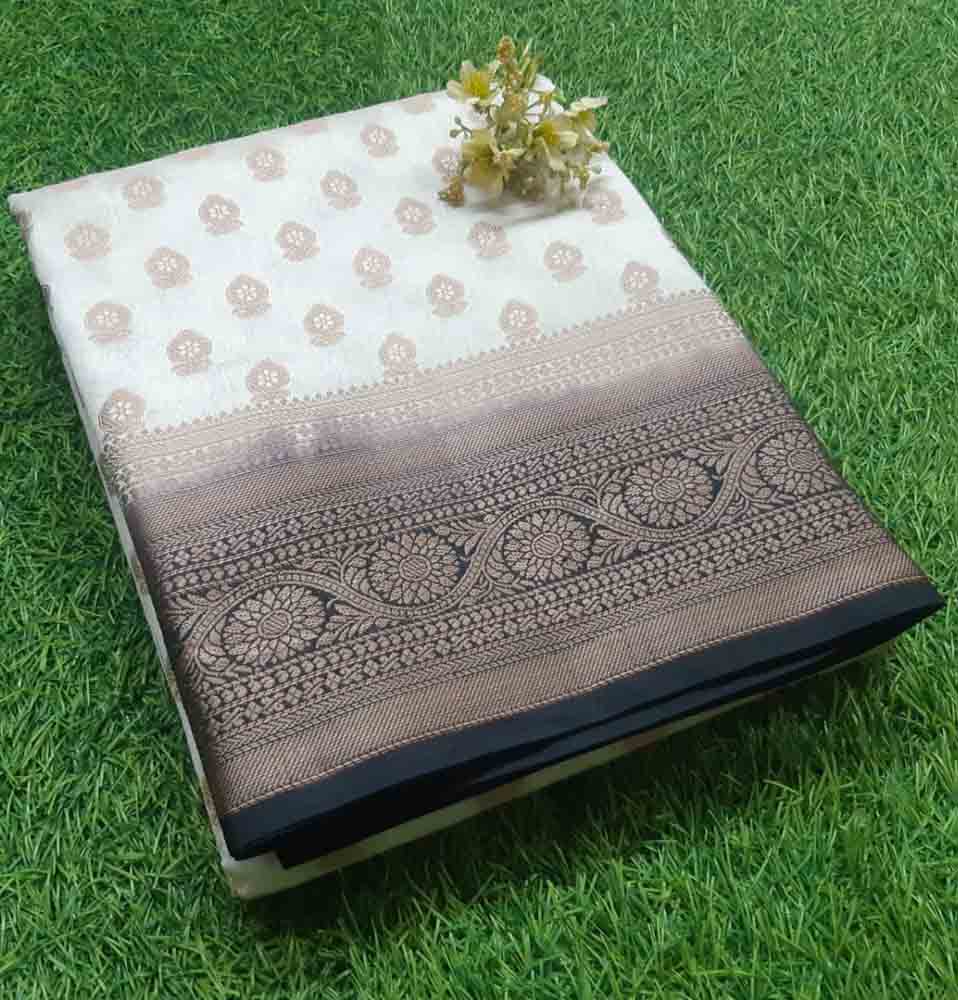 Semi Silk Banarasi Saree DS609-03