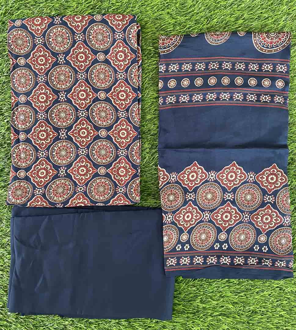 Unstitched Semi Modal Silk Churidar Materials Set DC531-01
