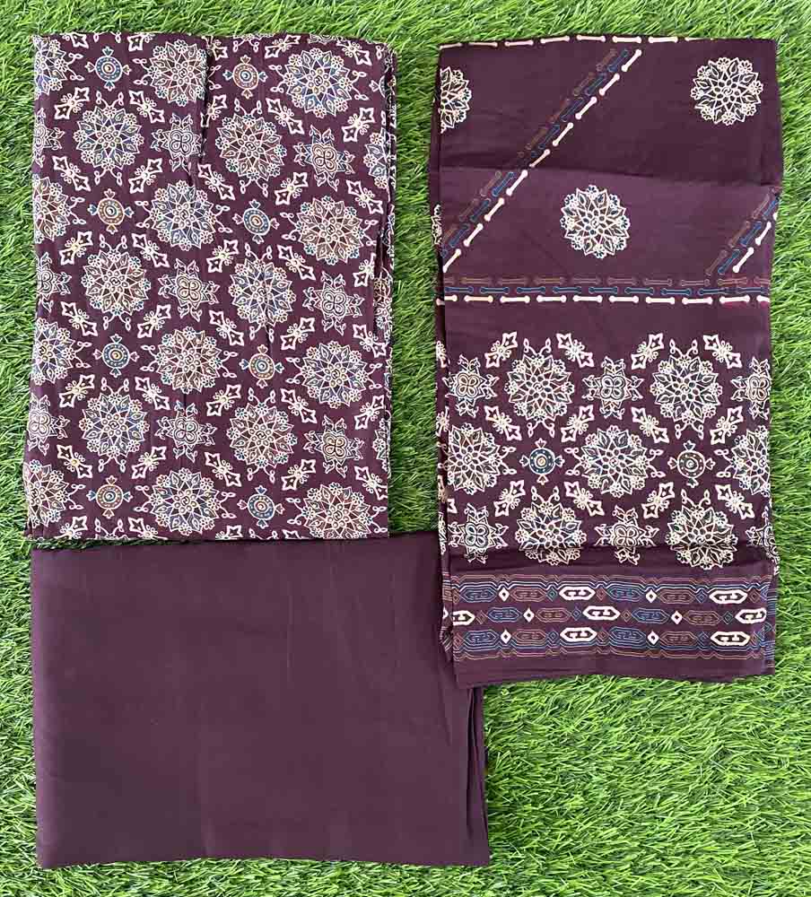 Unstitched Semi Modal Silk Churidar Materials Set DC538-04