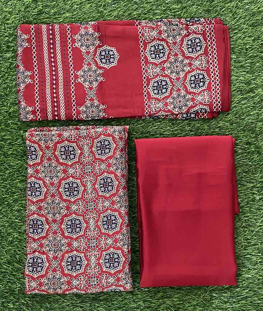 Unstitched Semi Modal Silk Churidar Materials Set DC538-06