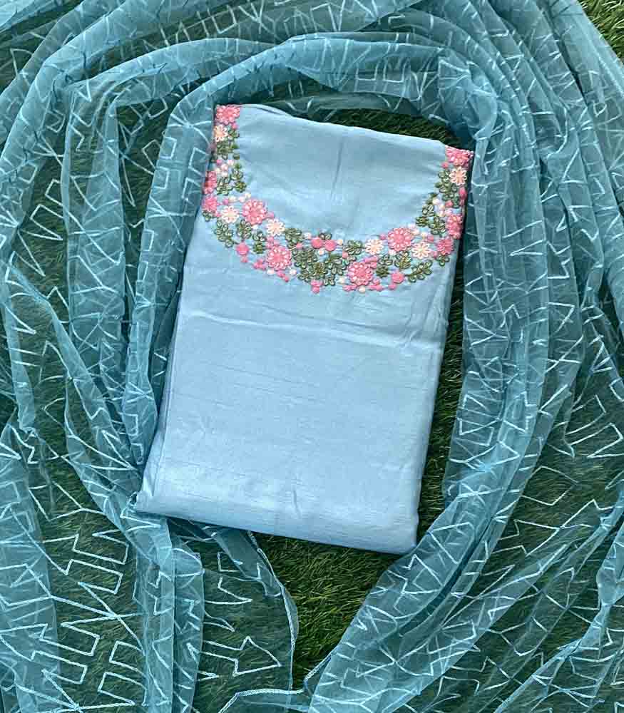 Unstitched Semi Silk Churidar Materials Set DC548-07